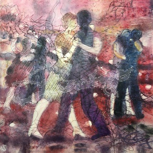 Elisabeth-Ernicke-Goßner-Bild-Öl-Tanz-Musik-Tango