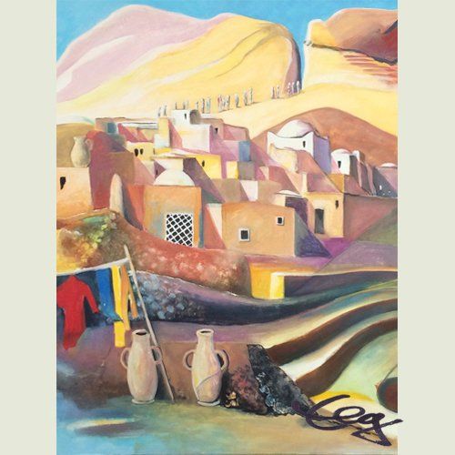 Bild, Freiheit, Flucht, Spirale, Geld,Boot, Flüchtling, Acryl, Leinwand, Elisabeth Ernicke-Goßner