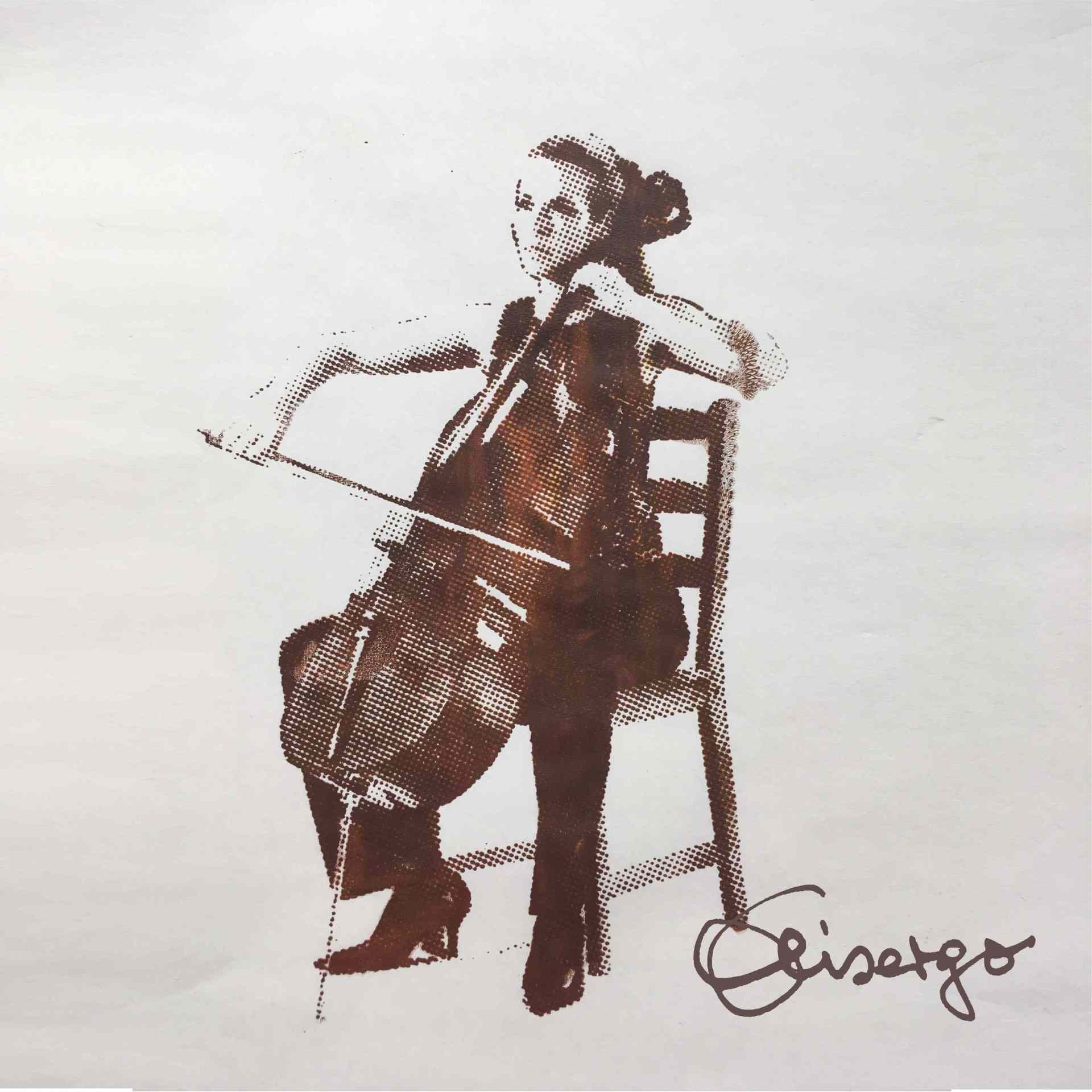 Bild, Musik, Siebdruck, Bonn, Beethoven, Europa, Corona, Rythmus, Melodie, Elisabeth Ernicke-Goßner, elisergo