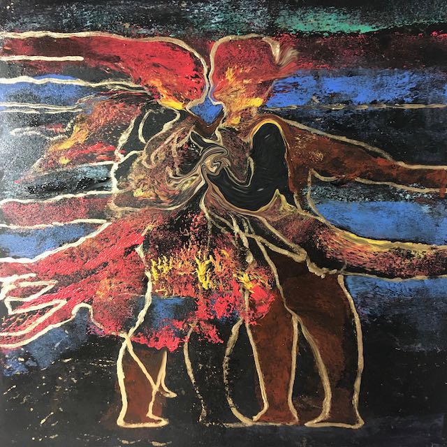 Bild, Tanz, Ölfarbe, Bewegung, Mensch, Schwung, Elisabeth Ernicke-Goßner,