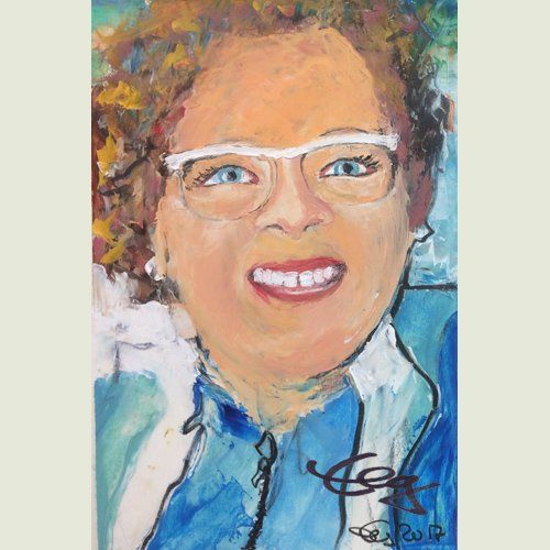 Bild, Portrait, Porträt, Kopf, Öl, Acryl, Leinwand,Gesicht , Elisabeth Ernicke-Goßner