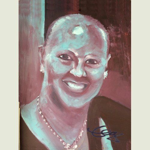 Bild, Portrait, Porträt, Kopf, Öl, Acryl, Leinwand,Gesicht , Elisabeth Ernicke-Goßner