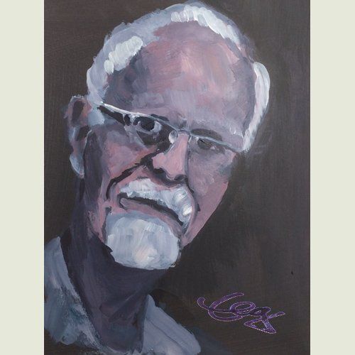 Bild, Portrait, Porträt, Kopf, Öl, Acryl, Leinwand,Gesicht , Elisabeth Ernicke-Goßner