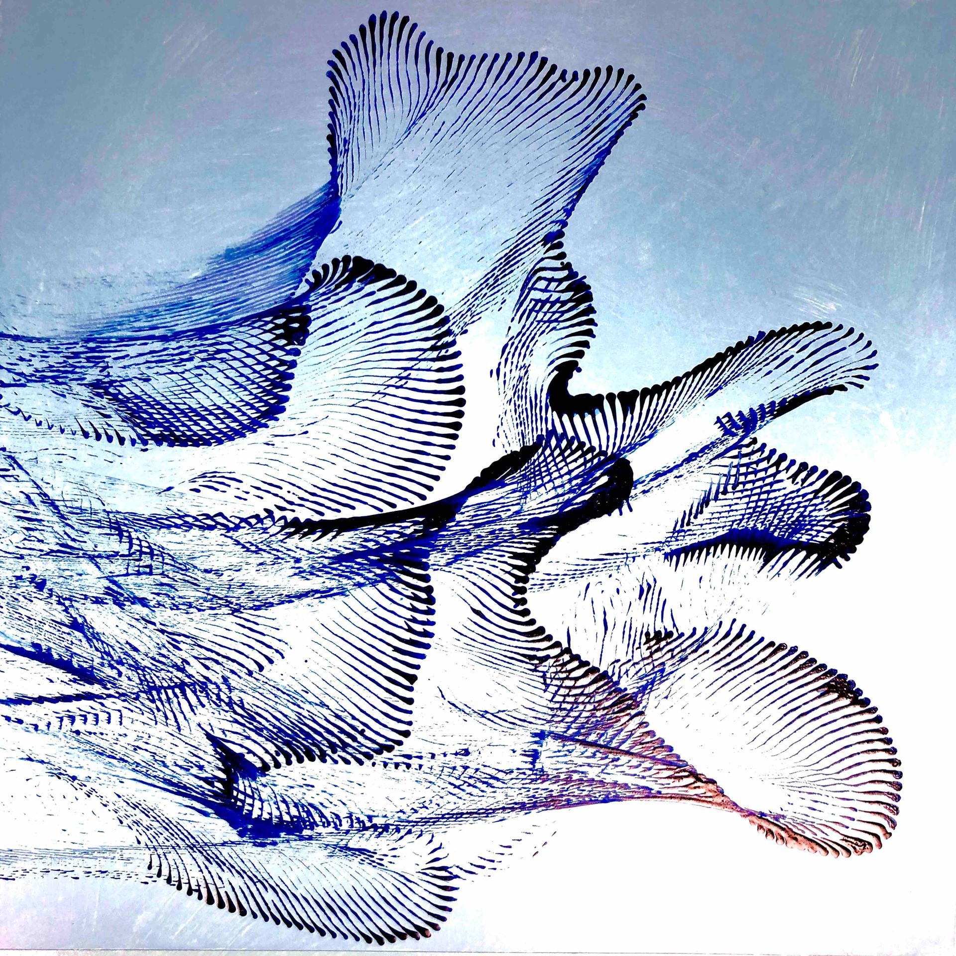 Ölgemälde Natur Wind Sonne Wasser Wellen Licht Elisabeth Ernicke-Goßner 