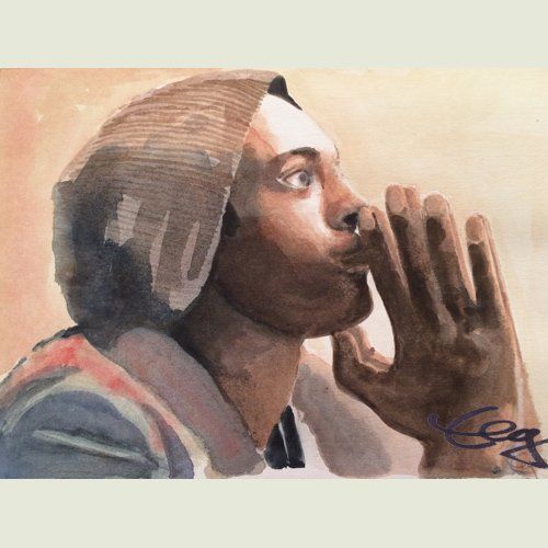 Bild, Portrait, Porträt, Kopf, Öl, Acryl, Leinwand,Gesicht , Elisabeth Ernicke-Goßner