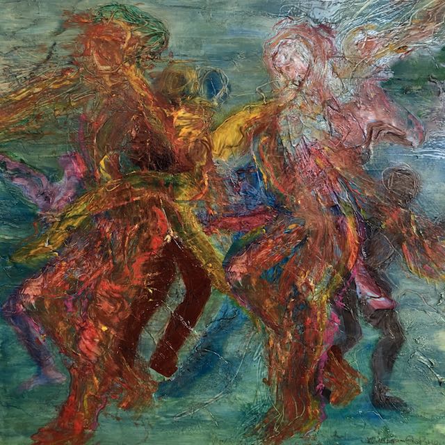 Elisabeth-Ernicke-Goßner-Bild-Öl-Tanz