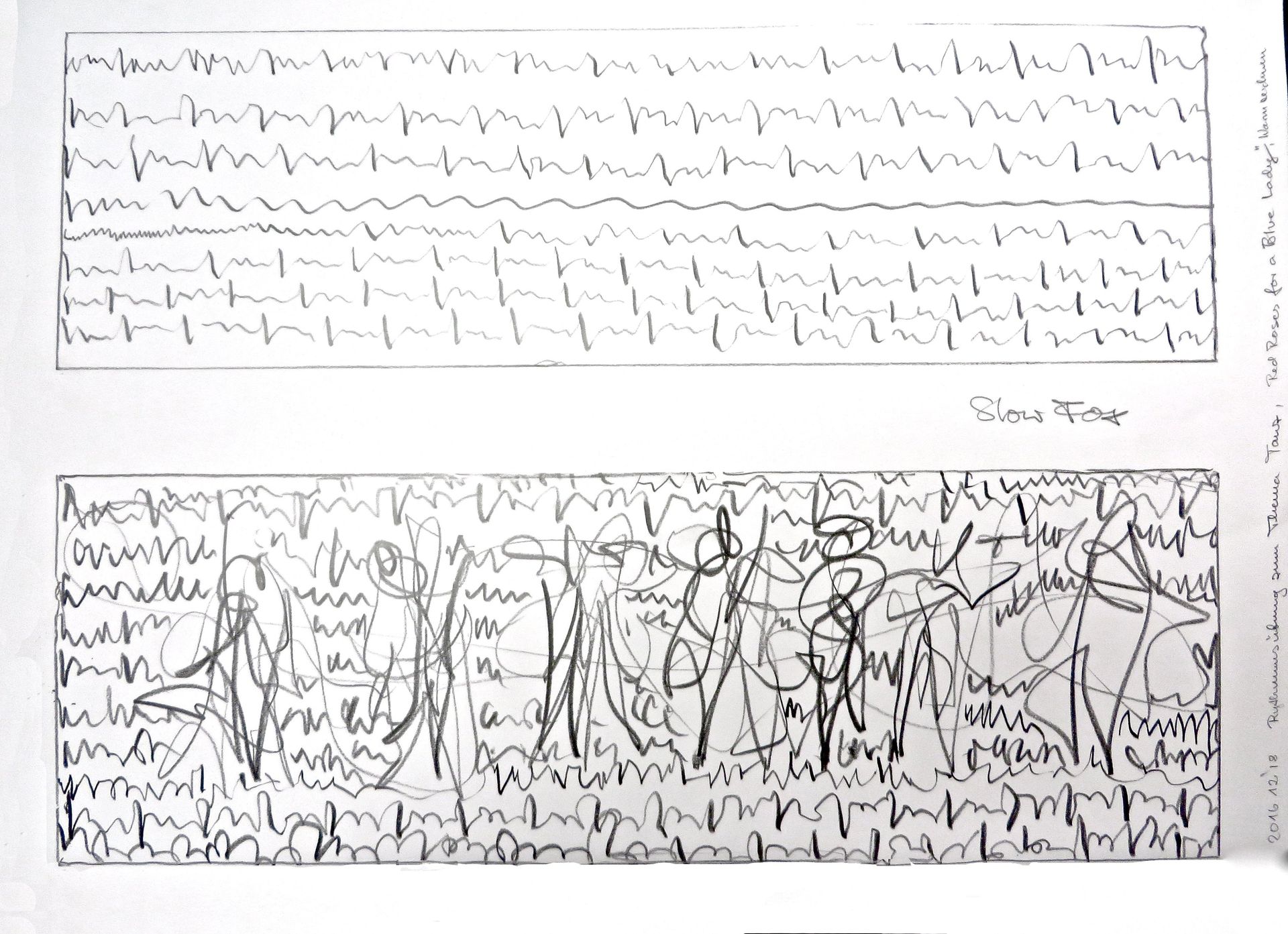 Bild, Bleistift, Papier, Tanz, Tango