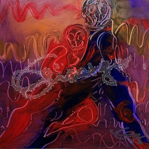 Elisabeth-Ernicke-Goßner-Bild-Öl-Monotypie-Tanz-Welle-Musik-Tango-Argentino