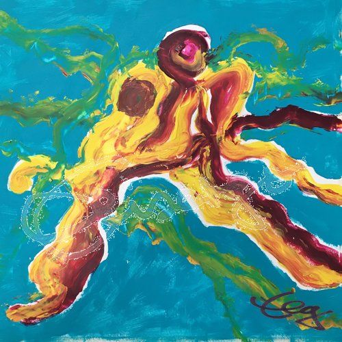 Elisabeth-Ernicke-Goßner-Bild-Öl-Tanz-Welle-Tango