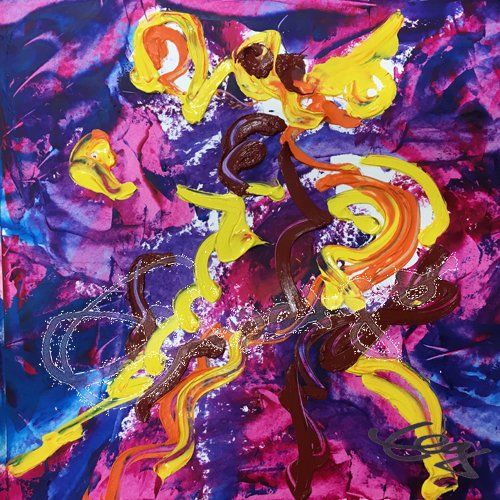 Elisabeth-Ernicke-Goßner-Bild-Öl-Tanz-Welle-Tango