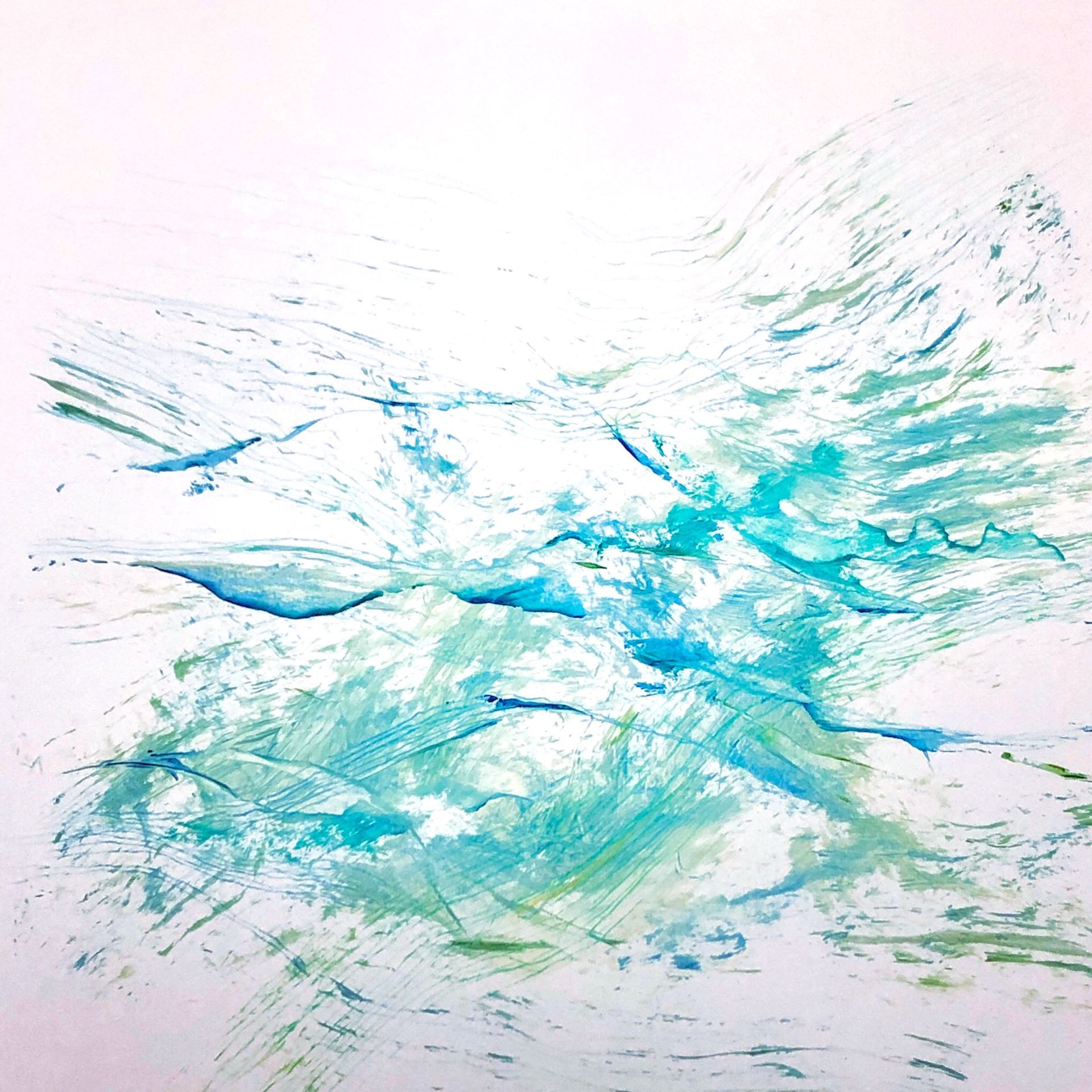 Ölgemälde Natur Wind Luft Sonne Wasser Wellen Licht Bewegung Segeln moderne Kunst Elisergo Instagram