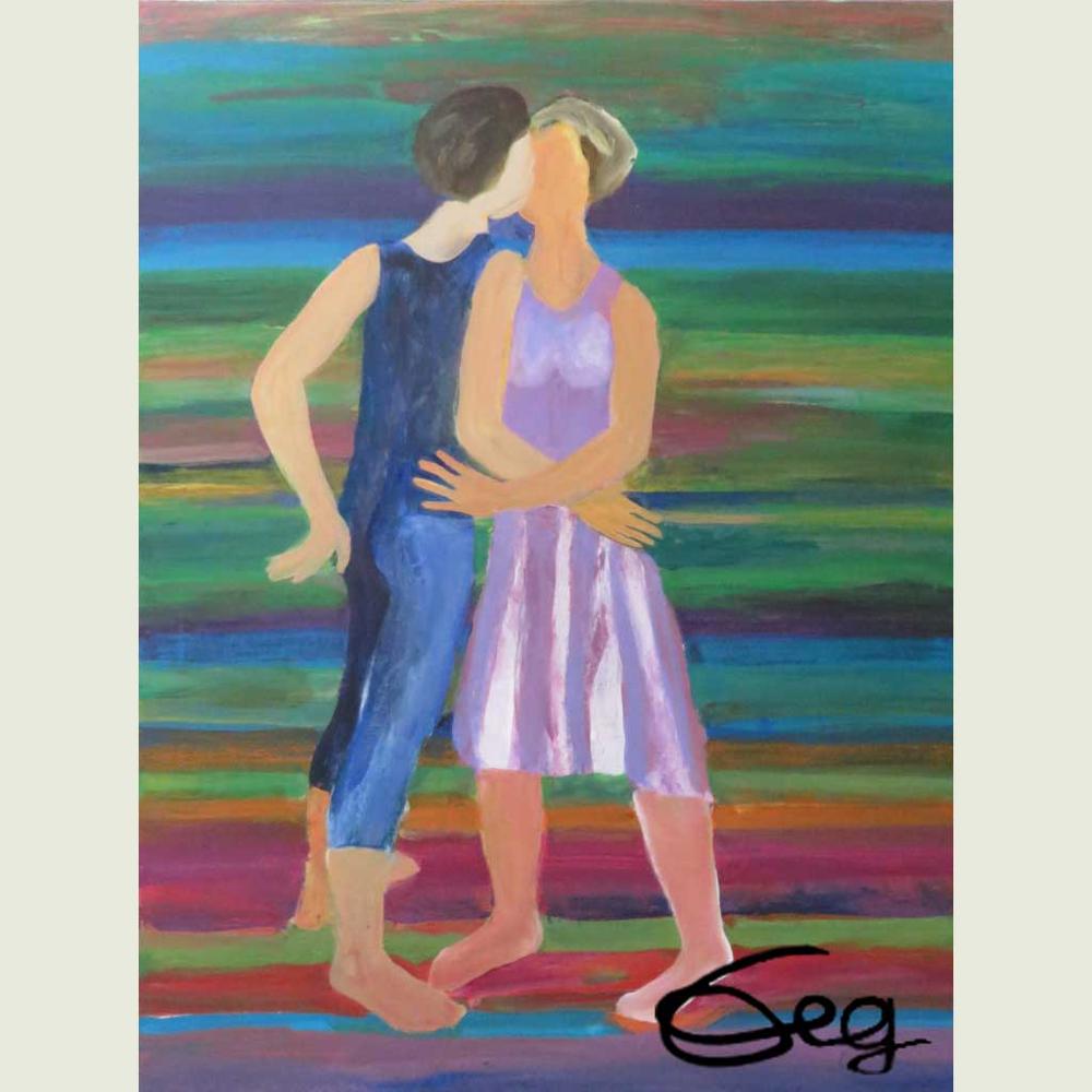 Bild, Tanz, Acryl, Leinwand, Bewegung, Leidenschaft