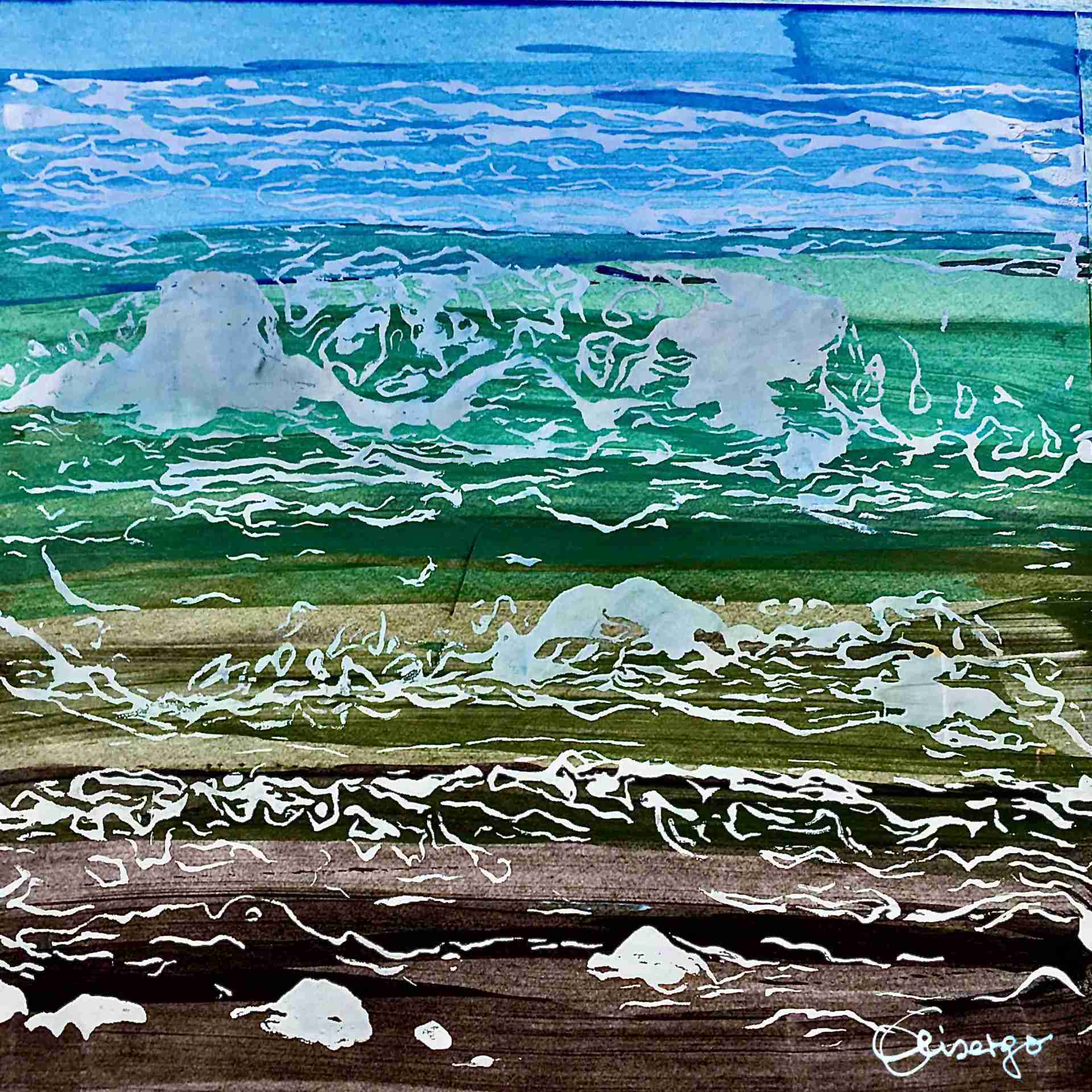 Elisergo, kunst, Bild, Gemälde, Siebdruck, Kunstatelier, Galerie-augsburg, modernart, contemporaryart, #elisergo, galerie-augsburg, Elisabeth  Ernicke-Goßner,