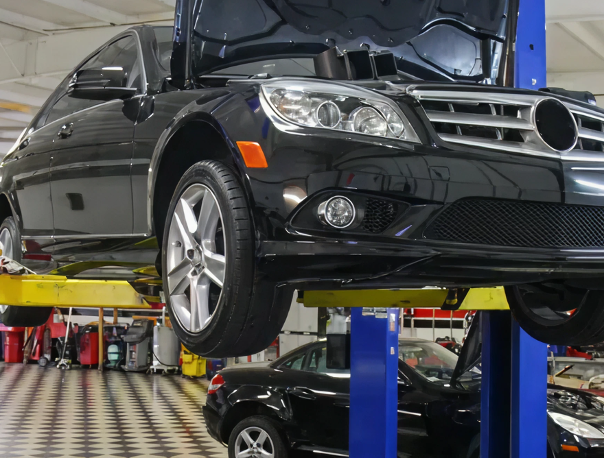 Black car repair | EURO Specialist