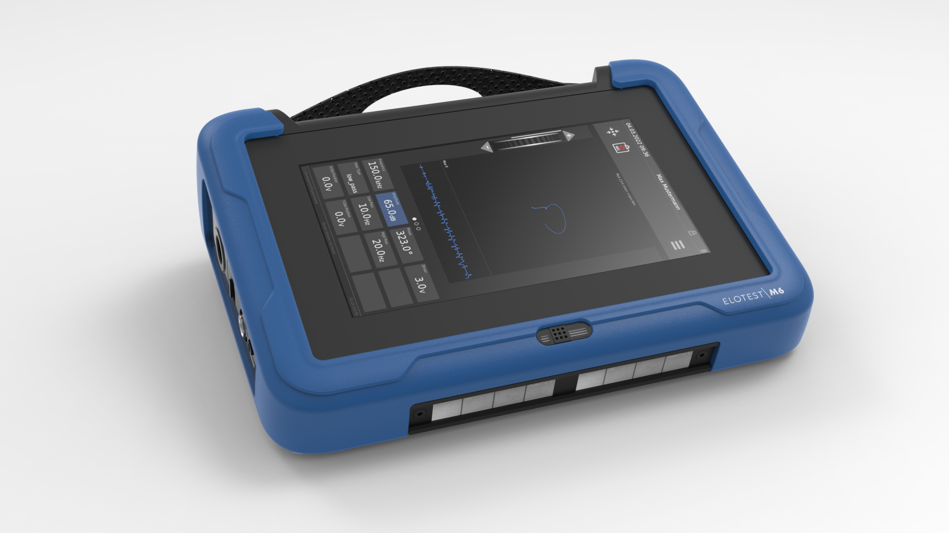 A device with a screen that says m3 on it