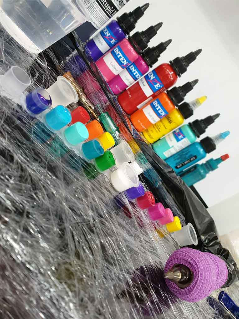 Intenze Ink Cups & Bottles - Tattoo Studio in Kawana, QLD