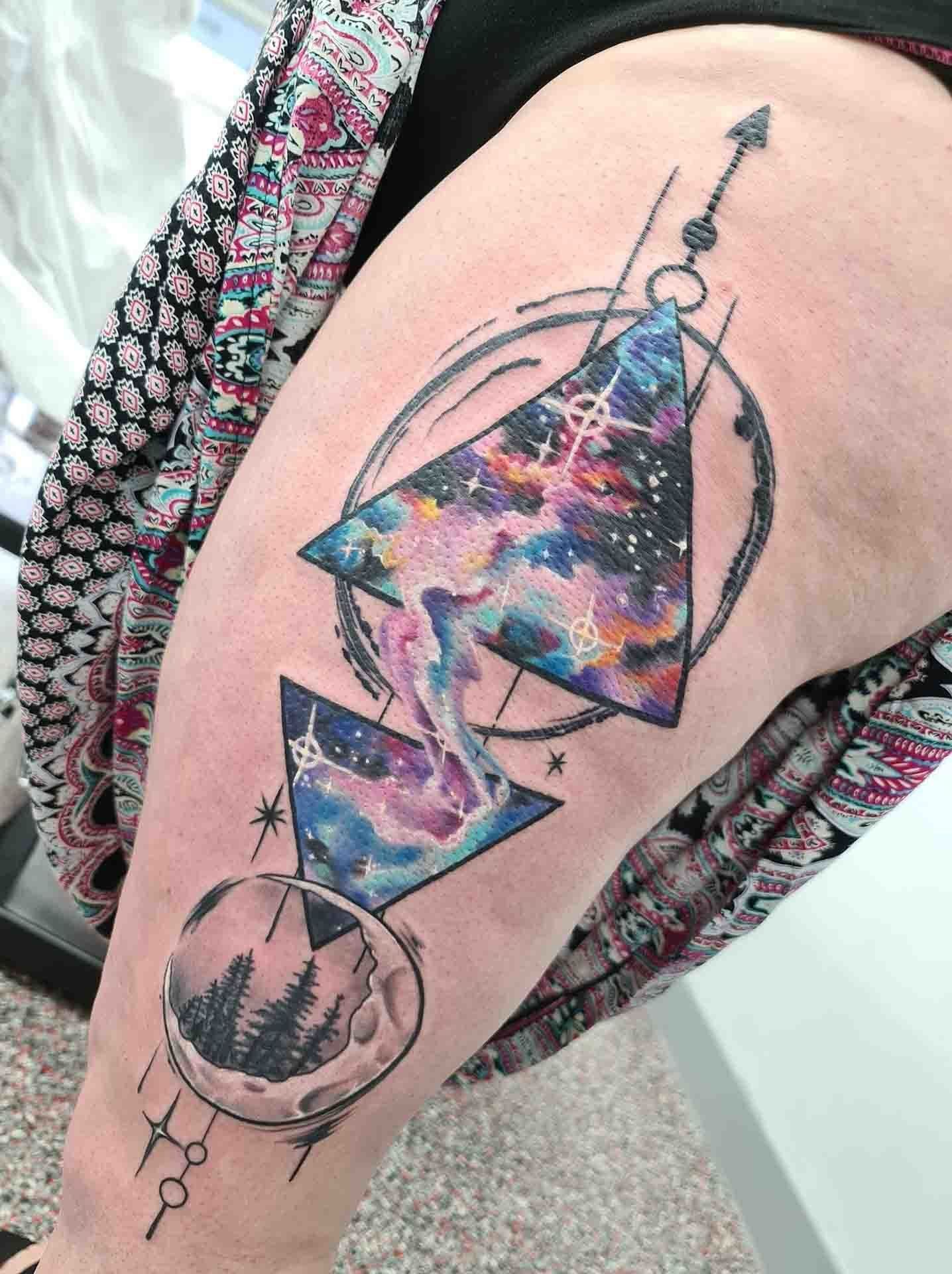 Geometric Tattoo Design - Tattoo Studio in Kawana, QLD