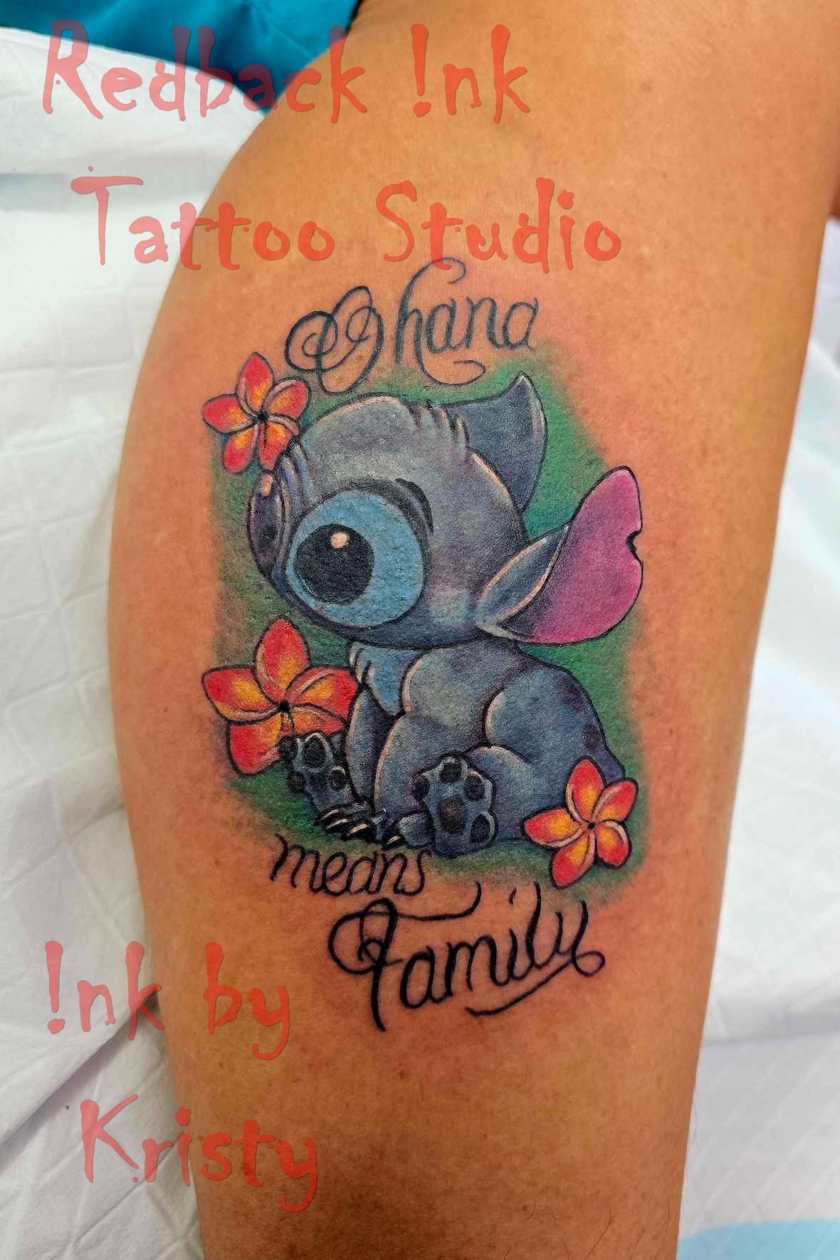 Stitch Tattoo  - Redback Ink Tattoo Studio in Kawana, QLD