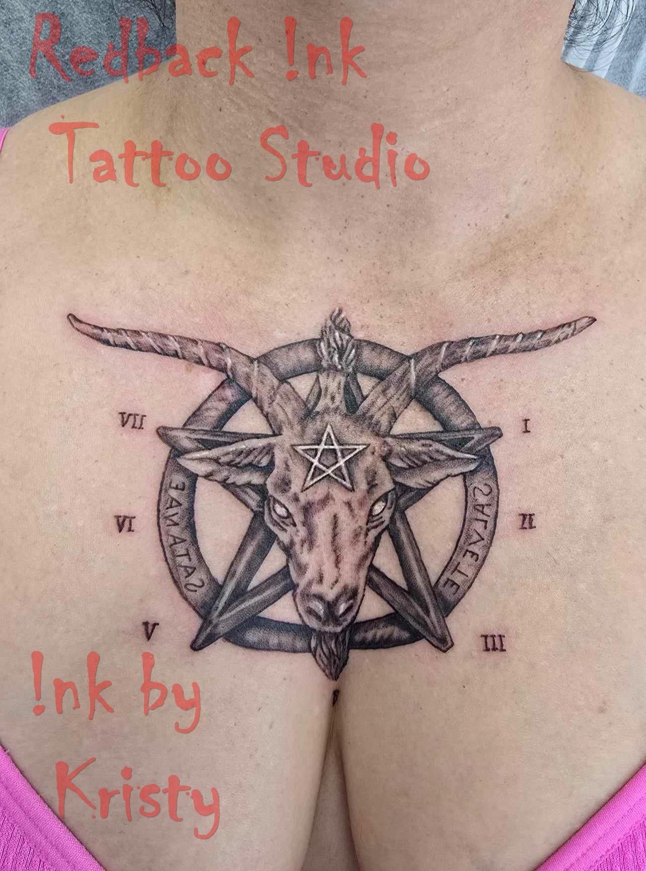 Chest Tattoo  - Redback Ink Tattoo Studio in Kawana, QLD