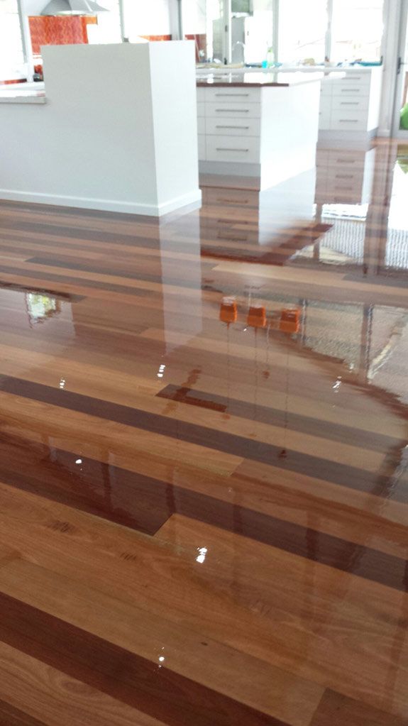 Room with Shiny Floor — Floors in Cairns