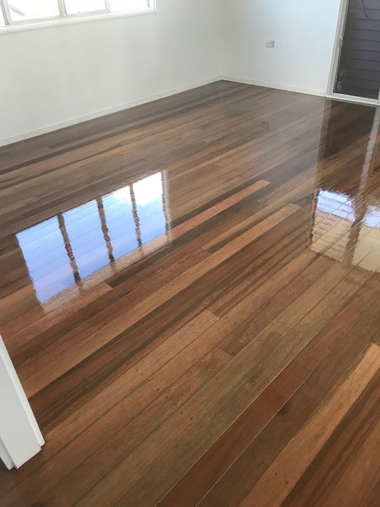 Shiny Wooden Floor — Floor Sanding in Cairns