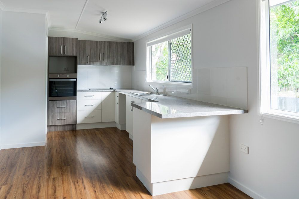 New Kitchen in Renovated House — Timber Floor Care in Cairns
