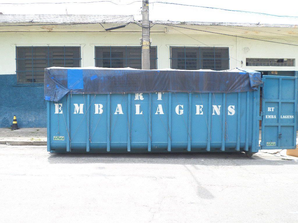 Caçamba de Descarte - RT Embalagens