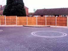 paving and fencing 
