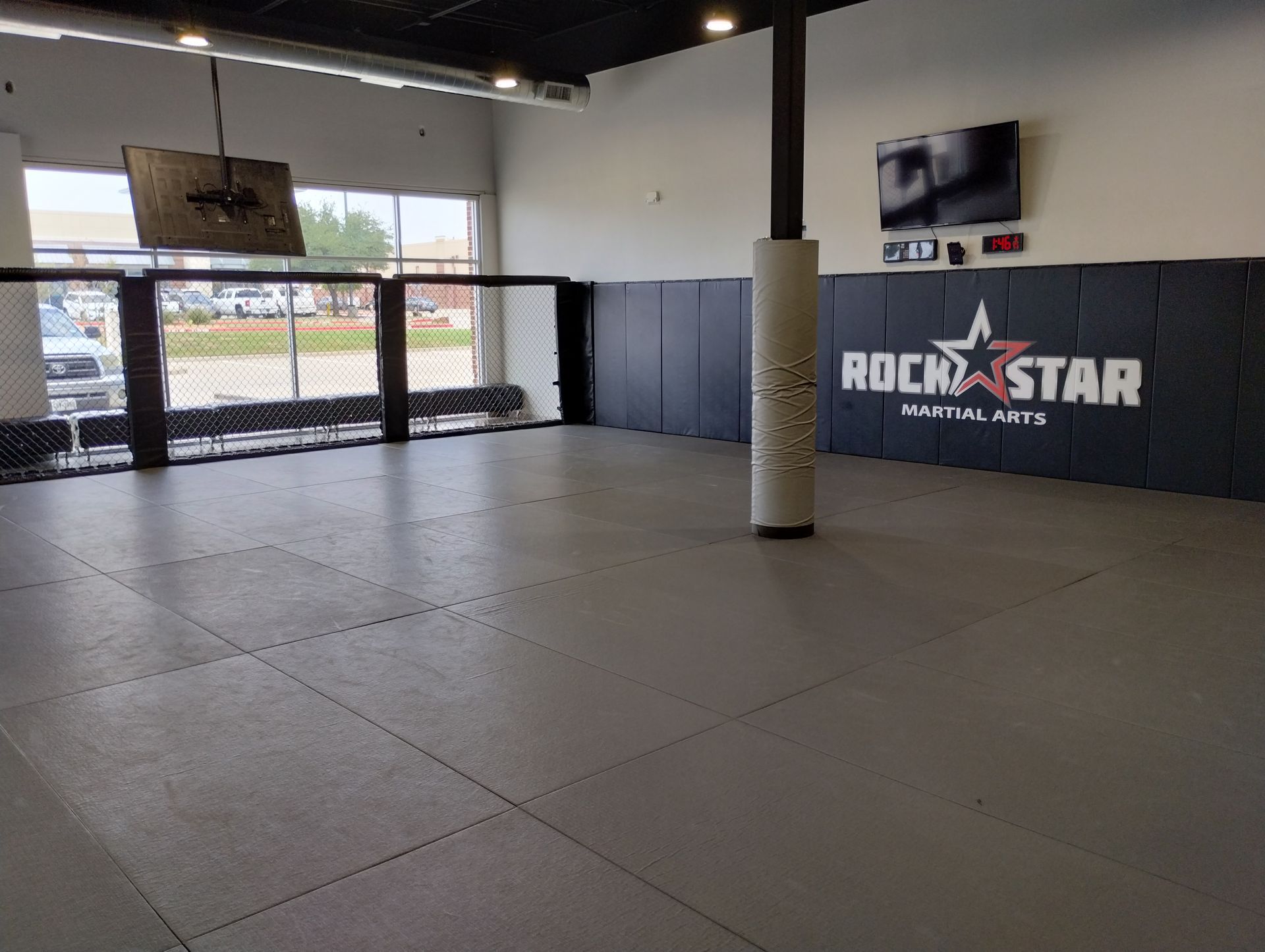 Training Mat Area: After