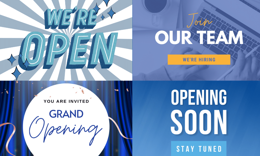 Grand opening, join our team image