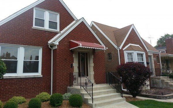 Red Aluminum Awnings - Awning in Evergreen Park, IL