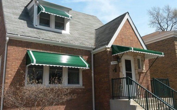 Green Aluminum Awnings - Awning in Evergreen Park, IL