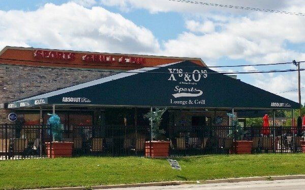 Navy Blue Commercial Patio Covers - Awning in Evergreen Park, IL