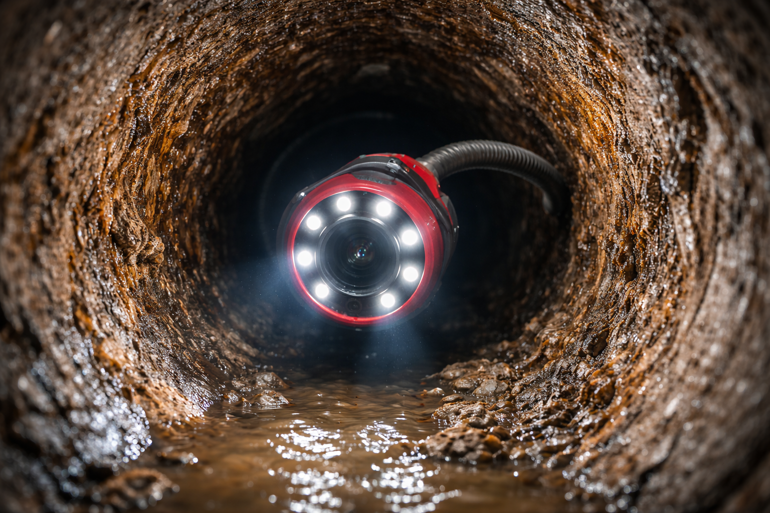 The latest equipment to find out what is clogging your drain.