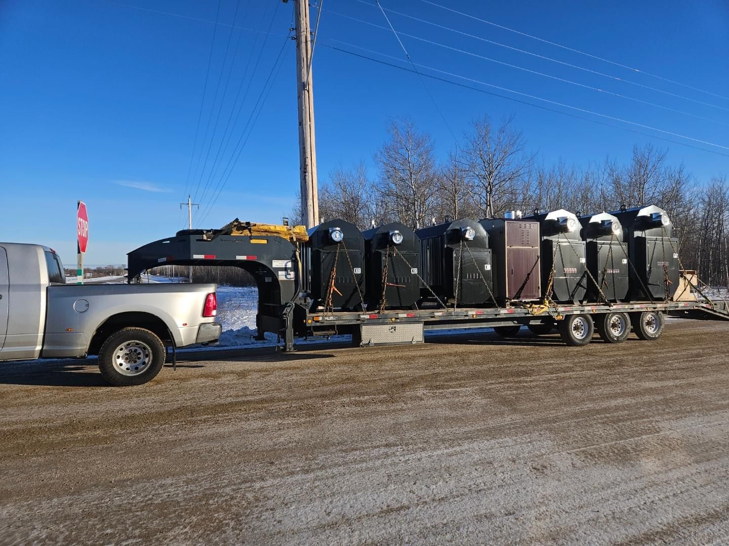 Seven units ready for delivery!