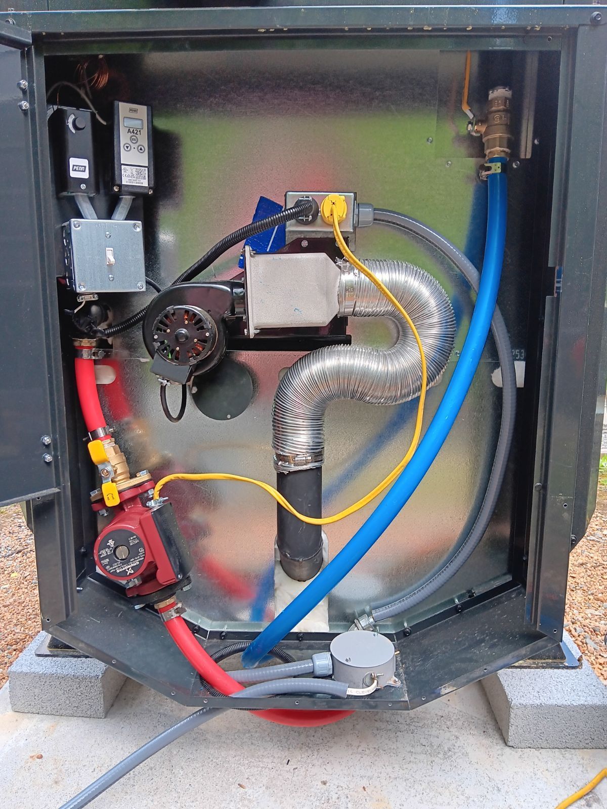 Wooodstove model - BL 2534 completed install at customers location