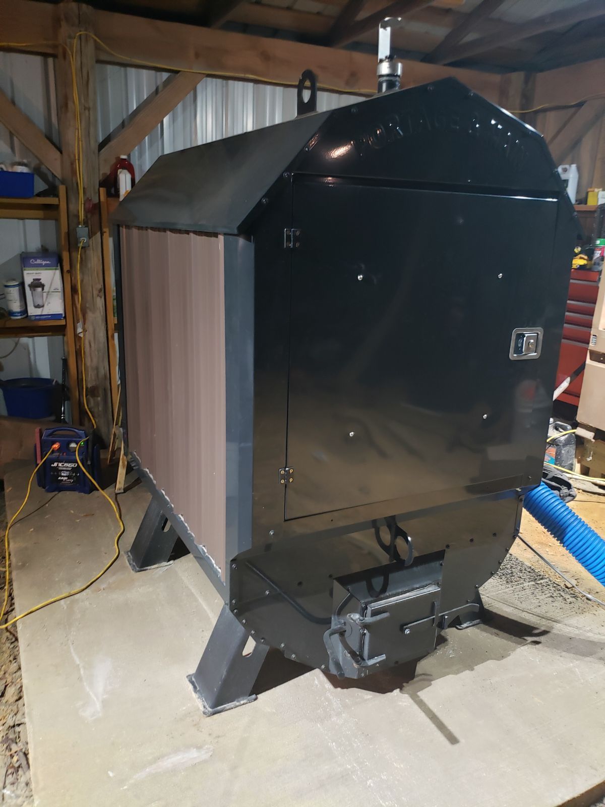 Woodstove model BL2840 exterior