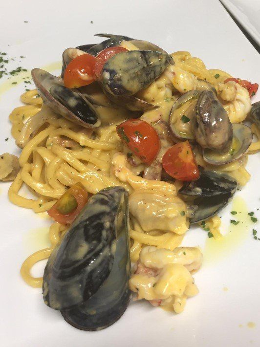spaghetti ai frutti di mare