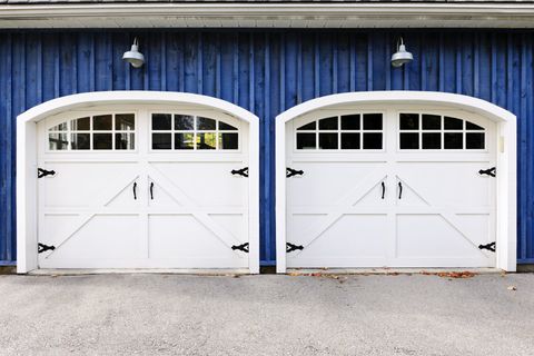 White Wood Garage Door - Clermont, FL - Garage Home Pros