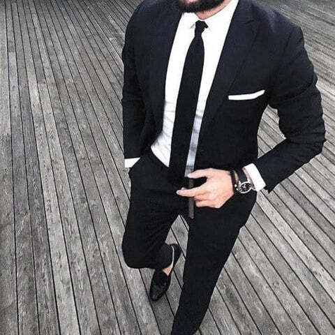 Horizontaal Eervol Kwade trouw Black Suit | The Ultimate Styling Guide -Isaac Ely Bespoke Suit