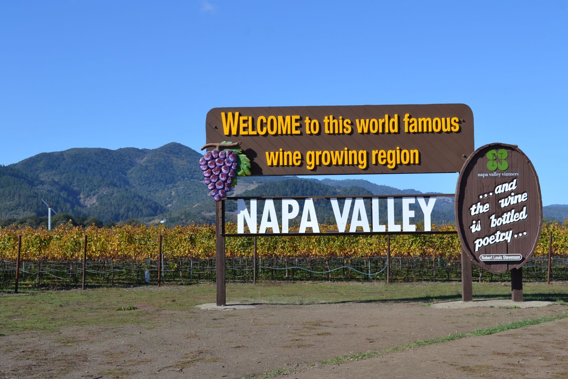 napa valley signage