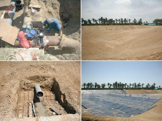 Construcción de reservorios 2​