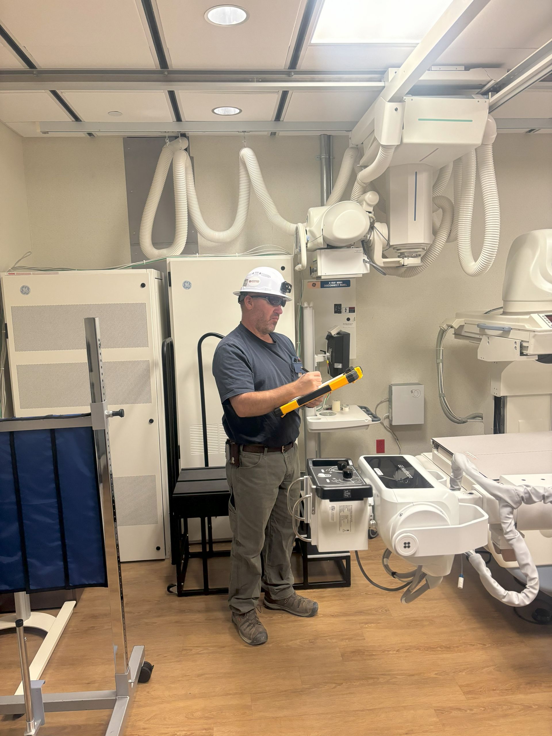 Sometimes, we might look like the ‘important’ ones walking around and pointing out details. But rest assured, with Edwards Electric managing everything from print design and modification to comprehensive planning and execution, you can expect your project to run smoothly and efficiently.