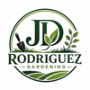 LocalSplash Landscaper logo with green-and-black house and tree graphics