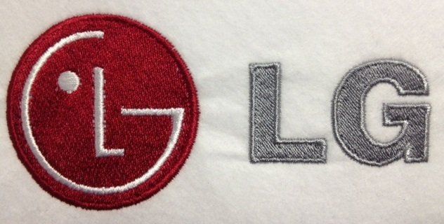 LG logo embroidery