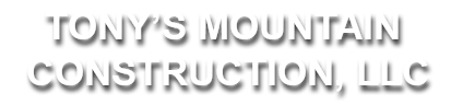 Tony's Mountain Construction, LLC logo