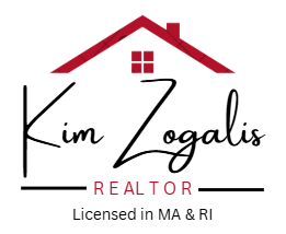 The logo for rise realty is red and white.