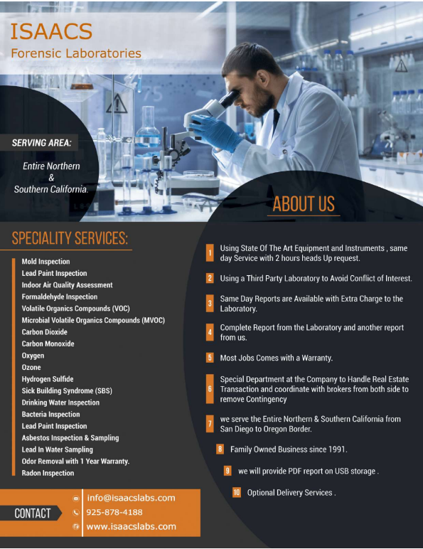 A man in a lab coat is looking through a microscope.