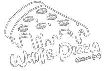 White Pizza logo