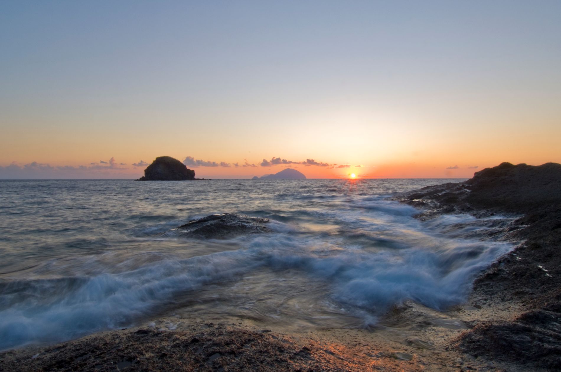 mare delle isole Eolie a Pollara